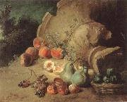 Jean Baptiste Oudry Still Life with Fruit Spain oil painting artist
